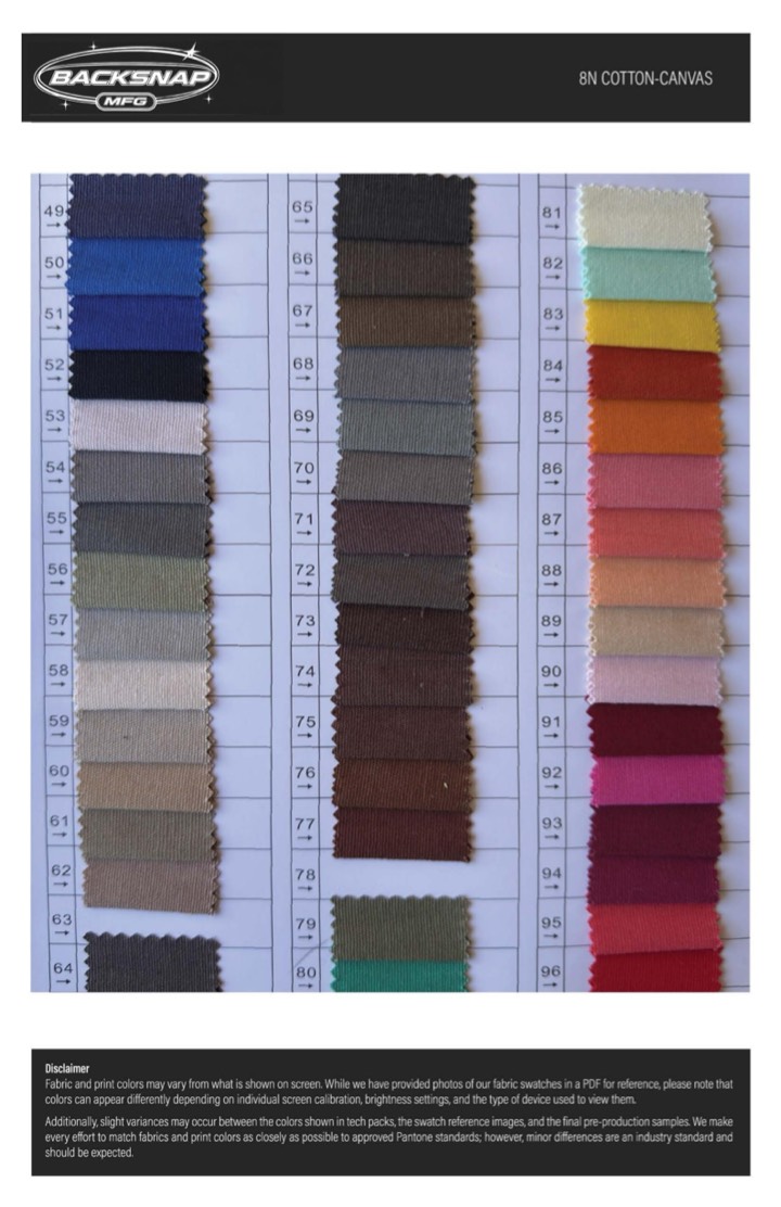 Fabric swatch book page 2
