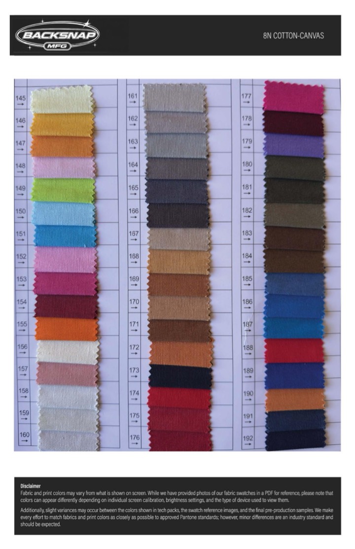 Fabric swatch book page 4